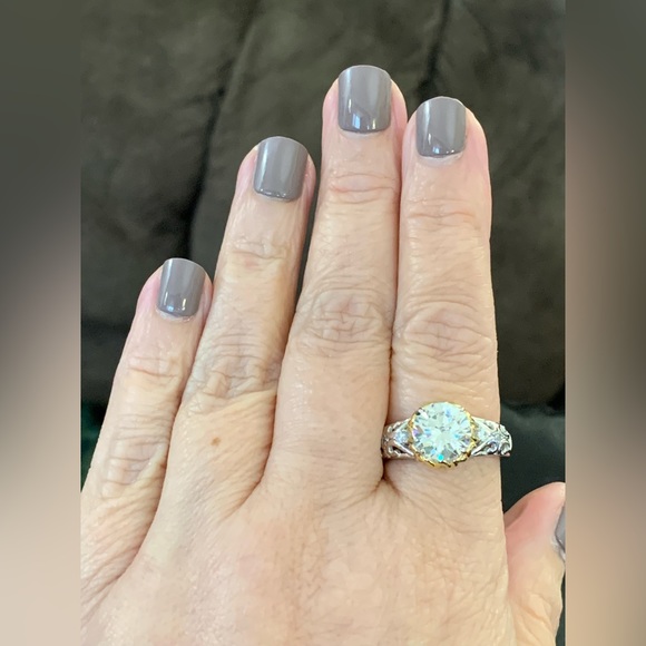 VANNA K (TM) FOR BELLA LUCE (R) PLATINEVE (TM) AND ETERNO (TM) YELLOW RiNG - Picture 10 of 15